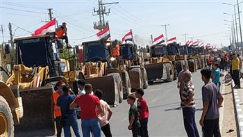 ترحيب فلسطيني بالمعدات الهندسية المصرية لإعادة الإعمار: مصر الحصن الحصين للفلسطينيين