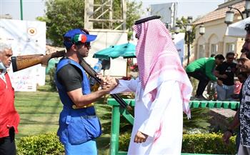 المنتخب الكويتي يسيطر جوائز فرق الـ"اسكيت" بالبطولة العربية للرماية