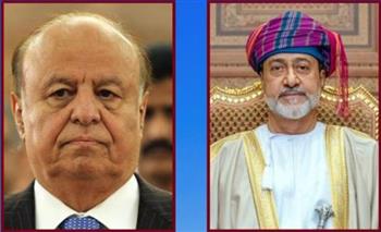 سلطان عُمان يتلقى رسالة خطية من الرئيس اليمني حول تعزيز العلاقات الثنائية