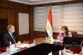 وزيرة التخطيط تبحث سفير الاتحاد الأوروبي بمصر تعزيز العلاقات الثنائية