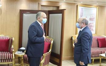 وزير العدل وسفير الأردن يبحثان تعظيم دور التكنولوجيا في مجال التقاضي