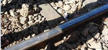 السكة الحديد: كسر في القضبان على خط «طنطا- المنصورة» دون وجود إصابات