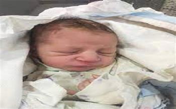 العثور على طفل حديثي الولادة في شبرا الخيمة 