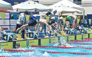 منتخب كوريا الجنوبية يتصدر منافسات السباحة لتتابع فرق الرجال ببطولة العالم للخماسي الحديث