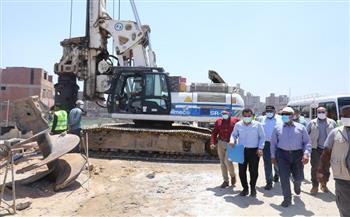 وزير النقل: إنشاء محور مروري جديد على جانبي خط السكة الحديد «العباسية ـ طرة» (صور)