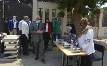 «راشد» يتفقد لجان الثانوية العامة بمدارس محافظة الجيزة