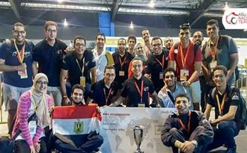 فريق سباقات جامعة عين شمس الثالث عالميا والأول عربيا وأفريقيا بمسابقة فورميولا