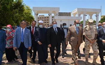 محافظ أسيوط ونائب رئيس جامعة الأزهر يفتتحان قسم الطوارئ بمستشفى الجامعة