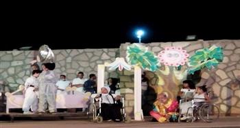 «فرح صاحب السعادة».. عرض مسرحي جديد يؤكد الدمج المجتمعي بثقافة أسوان (صور)