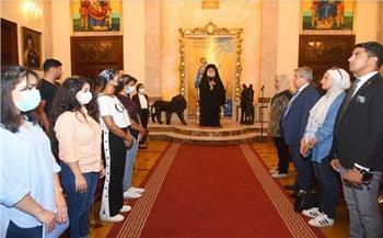 البابا ثيودوروس الثاني: مصر كيان احتضن اليونانيين والقبارصة وسعيد بالعلاقة بين الثلاث دول