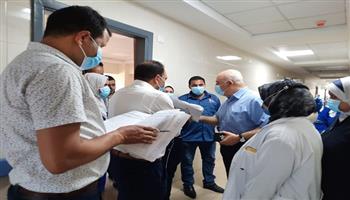 وكيل مديرية الصحة بالمنوفية يتفقد سير العمل بمستشفى حميات منوف