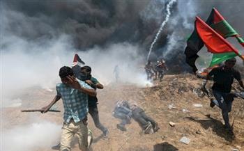 إصابات في صفوف الفلسطينيين خلال مواجهات مع الاحتلال شمال القدس
