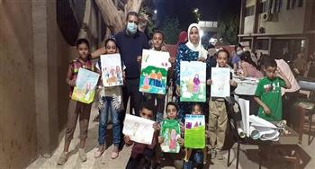 تكريم الفائزين في مسابقة "أجمل رسمة "بثقافة أحمد بهاء الدين  للطفل