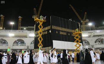 السعودية: اكتمال استعدادات استبدال كسوة الكعبة المشرفة