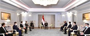 بسام راضي: الرئيس السيسي يستعرض آفاق تعزيز التعاون المشترك مع وزير خارجية الصين