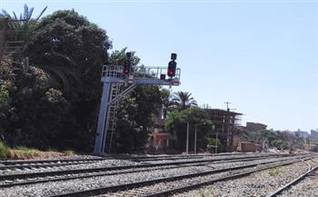 النقل: 3 أبراج إشارات على خطوط السكة الحديد بأسيوط تدخل الخدمة