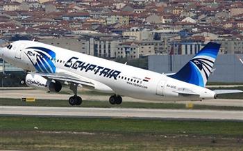 «مصر للطيران» تسير غدا 62 رحلة لنقل 5604 ركاب