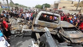 10 قتلى على الأقل بانفجار عبوة ناسفة في سوق في بغداد