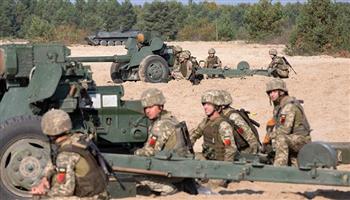 اوكرانيا تبدأ مناورات عسكرية بمشاركة الولايات المتحدة وبولندا وليتوانيا