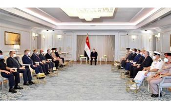 الرئيس يستعرض مخطط تنمية القطاع الشمالي الغربي من الإسكندرية للسلوم