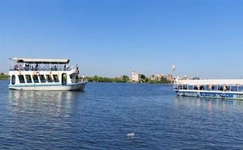 الرحلات النيلية بكفرالشيخ تشهد إقبالًا كبيرًا من المواطنين 