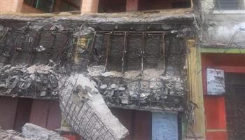 انهيار سقف مطعم شهير على كورنيش الإسكندرية