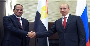 بوتين يهنئ الرئيس السيسي بذكرى ثورة يوليو: سنواصل الحوار الثنائي البناء والتعاون