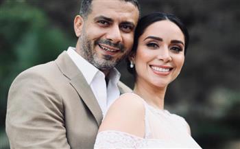 محمد فراج وزوجته: «كل سنة وأنتم طيبين»