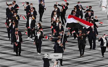 شاهد.. لحظة دخول بعثة مصر للملعب الأولمبي في حفل افتتاح الأولمبياد