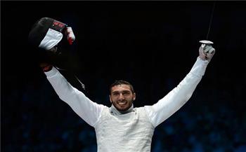 «أبو القاسم» يتأهل لربع نهائي سلاح الشيش في أولمبياد طوكيو
