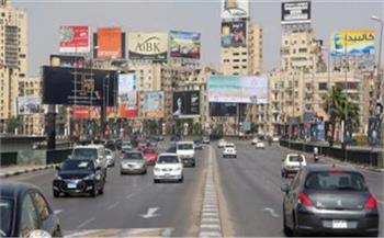 الحالة المرورية بمحاور القاهرة والجيزة اليوم