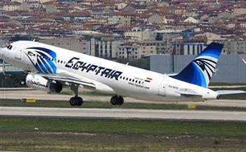 مصر للطيران تسير 67 رحلة جوية لنقل 6703 ركاب