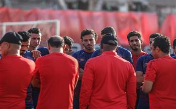 تفاصيل جلسة موسيماني مع لاعبي الأهلي استعدادًا لأسوان 