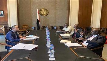 وزير بناء السلام الجنوب سوداني يجري لقاءات مع عدد من مسئولي وزارة الخارجية