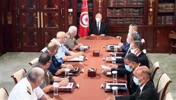 الرئيس التونسي يرأس اجتماعا لأعضاء المجلس الأعلى للقوات المسلحة والقيادات الأمنية العليا