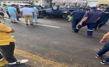 مصرع شاب واصابة 3 آخرين في حادث على كورنيش الإسكندرية