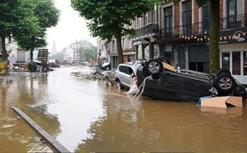 مصرع 38 شخصاً جراء الفيضانات التي ضربت بلجيكا قبل أسبوعين