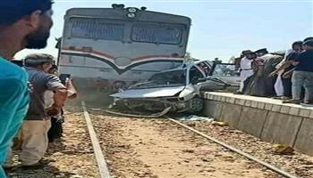 السكة الحديد تعلن وفاة 3 مواطنين أثناء عبور سيارة ملاكي بخط القاهرة - الزقازيق