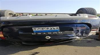حادث جديد على طريق دمياط بورسعيد وإصابة 11