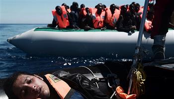 إنقاذ 121 مهاجرا من جنسيات أفريقية قبالة السواحل الليبية