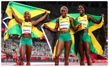 طوكيو 2020.. 3 ميداليات لـ «جامايكا» في سباق 100 متر عدو
