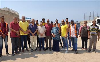 محافظ الإسكندرية يسلم "الصحفيين" أرض نادي النقابة على شاطئ سابا باشا
