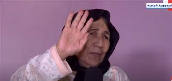 جدة الطفلة الفلسطينية بيان: الله يرفع رأس السيسي مثلما رفع رأسنا (فيديو)
