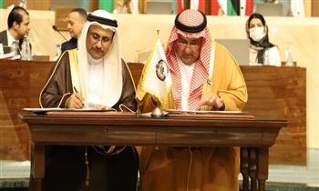 البرلمان العربي يوقع بروتوكول تعاون مع الاتحاد العربي للاستثمار والتطوير العقاري