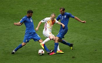 يورو 2020.. " اليويفا" يعلن عن حكم مباراة إيطاليا وإسبانيا 