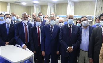 افتتاح وحدة العناية المركزة المجهزة من بنك الشفاء المصري بمستشفى جامعة المنيا