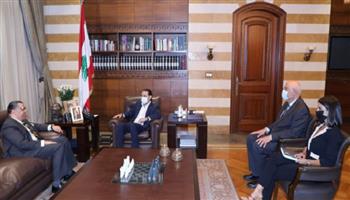 الحريري يبحث مع سفير مصر في لبنان العلاقات الثنائية بين البلدين