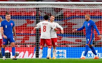 ملعب ويمبلى يتزيّن قبل اللقاء المرتقب بين إنجتلرا والدنمارك فى يورو 2020 (صور)