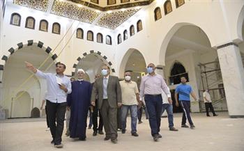 محافظ أسيوط يتفقد إنشاء مسجد البقلي تمهيدًا لانشاء مجمع متكامل لمديرية الأوقاف