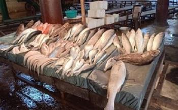 في حلقة سوق العبور.. أسعار الأسماك اليوم 1-8-2021